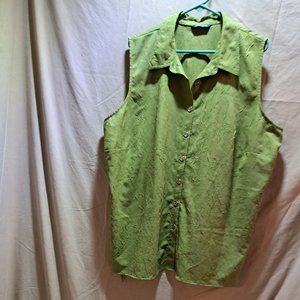 Penningtons Green Tank Top